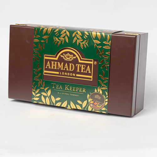Tea Keeper Wooden Compartment Box - 80 Foil