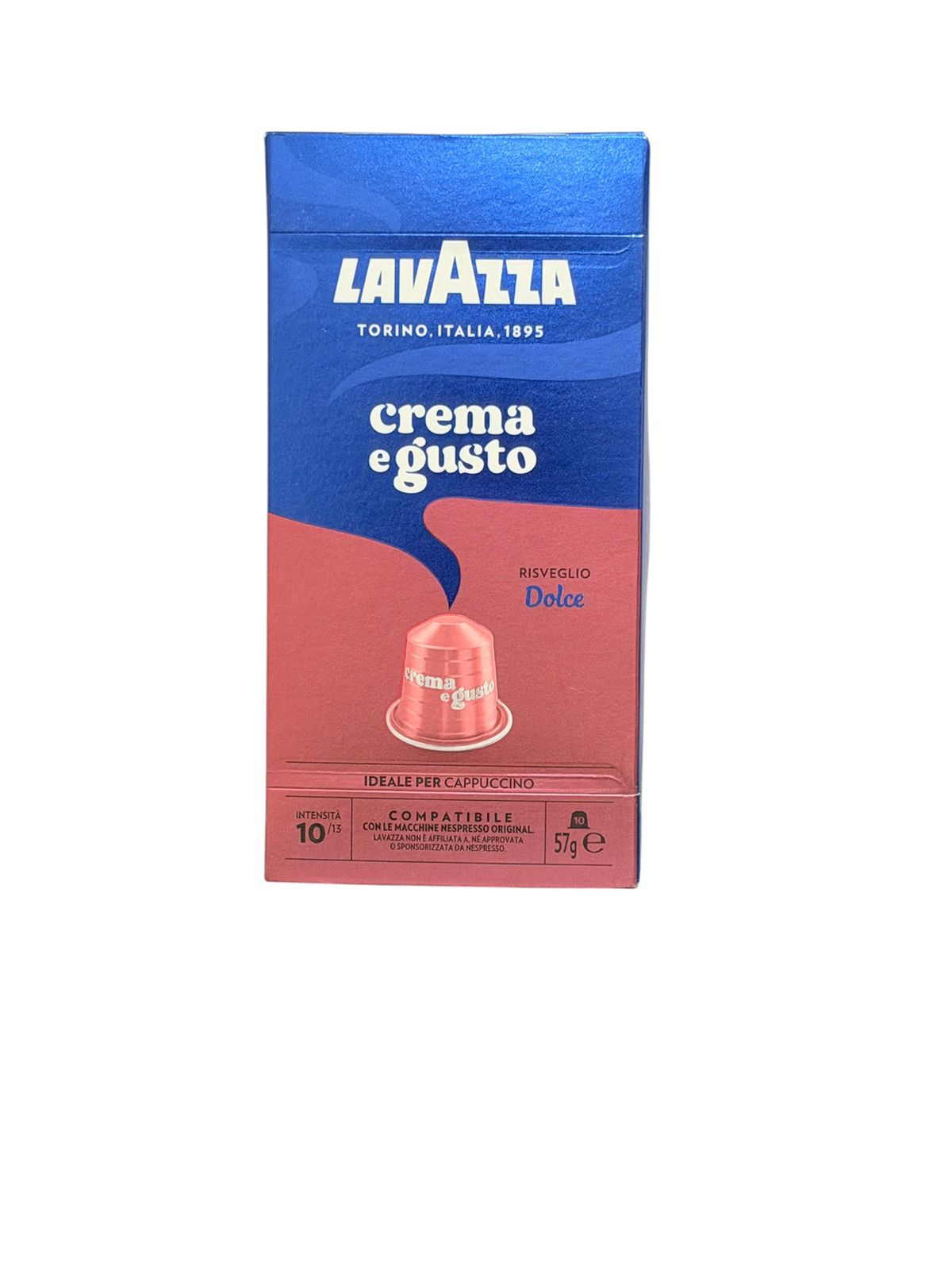 Lavazza Crema e Gusto Dolce Coffee Capsules - 10 Capsules