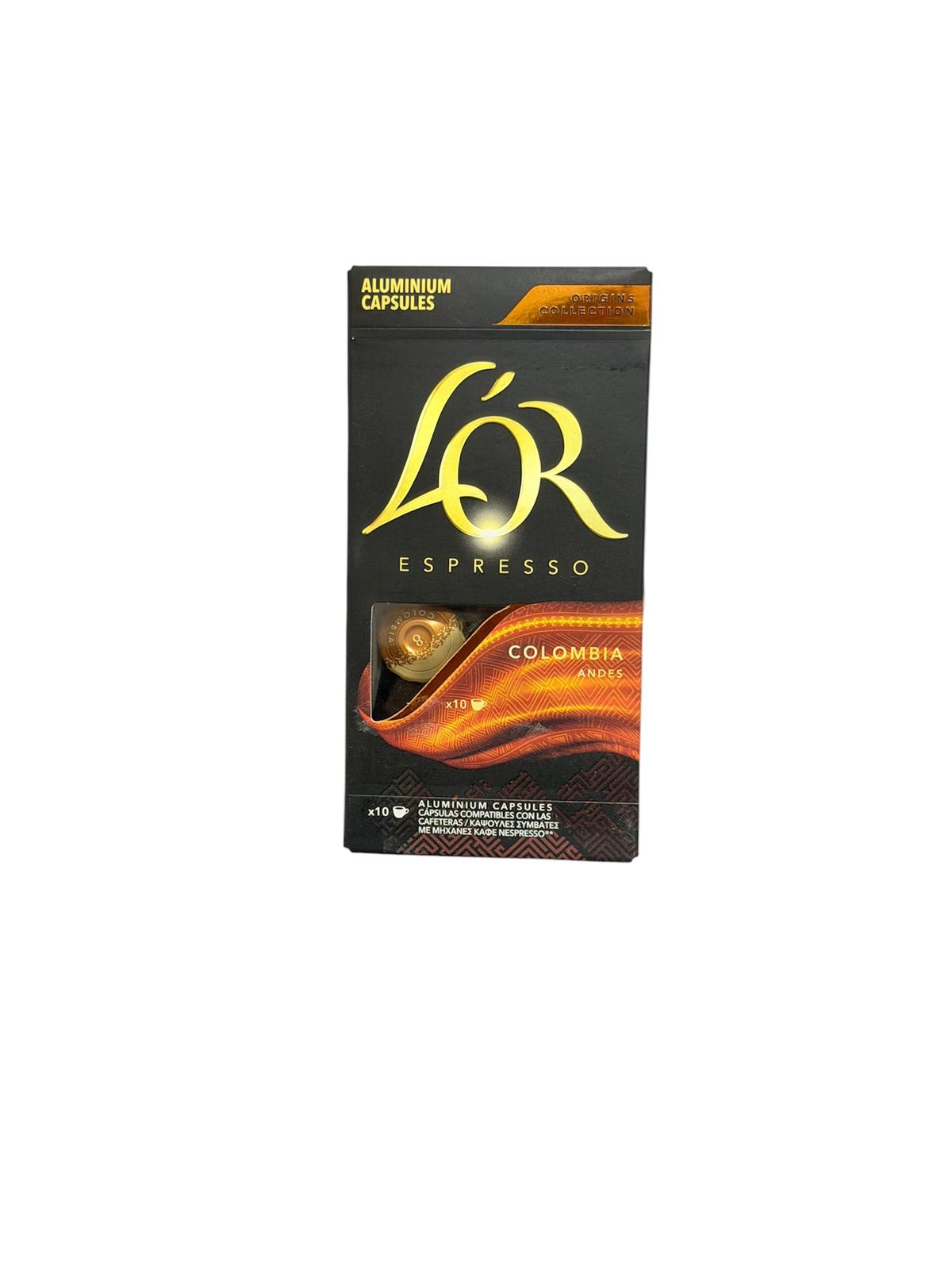 L'or Colombia Coffee Capsules - 10 Capsules